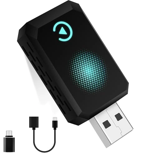 Offerta a tempo: Adattatore CarPlay Wireless, Compatibile con A-pple CarPlay — 38% da 23,99 € a 14,94 €