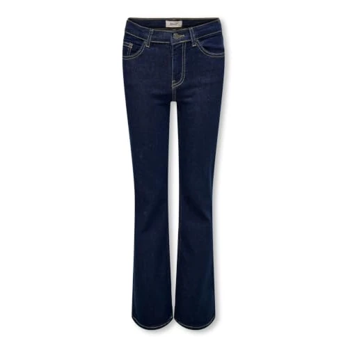 Limited-time offer: KIDS ONLY Wide-fit Jeans KOGJUICY Mid Waist Wide Leg Fit Jeans 158, Dark Blue Denim, 158 from 29.51 £ to 29.51 £ (save 0.00%)
