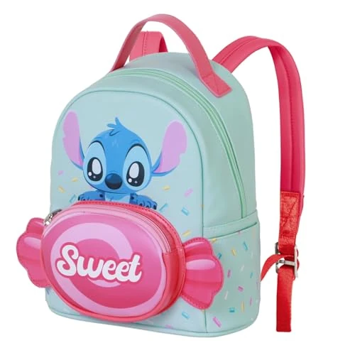 Zeitlich begrenztes Angebot: Disney Lilo und Stitch Candy-Kleiner Heady Rucksack, Blau, 22 x 25 cm, Kapazität 5 L von 22.45 € auf 22.45 € (0.00% Rabatt)