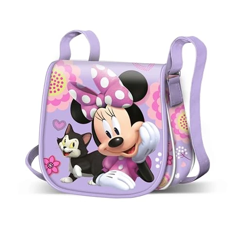 Zeitlich begrenztes Angebot: Disney Minnie Maus Cat-Mini Muffin Umhängetasche, Lila, 17 x 16 cm von 16.04 € auf 9.95 € (38% Rabatt)
