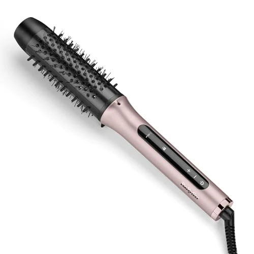 Tijdelijke aanbieding: BaByliss Volume Boost Thermische Warme Borstel - NIEUW 2025, 38mm verwarmde krulborstel, Ionische Anti-Pluis Technologie, 4 Warmtestanden, Multivoltage, Roze/Zwart, HSB200E van 59.90 € naar 39.89 € (33% korting)