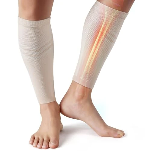 Offerta a tempo: CAMBIVO Polpaccera Compressione Uomo Donna, Calze Compressione Senza Piede - 5.03% da 13.53 € a 12.85 €