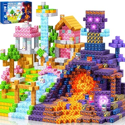 Offerta a tempo: COOLJOYA Costruzioni Magnetiche per Bambini,300 Pezzi Costruzioni Magnetiche Giocattoli Sensoriali STEM Giocattoli da Costruzione 3 4 5 6 7 8 9 10 Anni Tutte Le Stagioni Magnetic - 47% da 84.99 € a 44.99 €