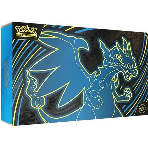 Pokémon: Collection Ultra Premium Mega Charizard X-ex du GCC Pokémon (Deux Cartes holographiques, 18 enveloppes d'extension et Accessoires Premium)