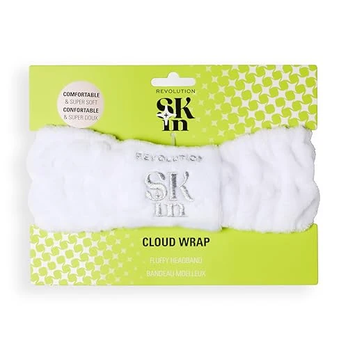 Oferta limitada: Revolution Skin Microfibre Skincare Headband White, Diadema facial blanca ultra-suave para limpieza & maquillaje de 5.99 EUR a 5.09 EUR (ahorro 15%)