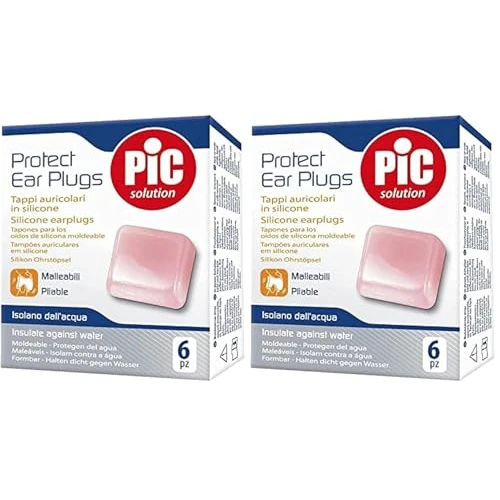 Offerta a tempo: Pic Solution, Tappi Auricolari In Silicone, Confezione da 12 Pezzi - 49% da 11.00 € a 5.60 €