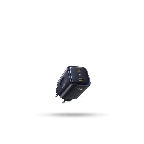 Offerta a tempo: Baseus PicoGo II Caricatore USB C 45W, Alimentatore USB C a 2 Porte PD 3.0 PPS Ricarica Rapida Compatibile con iPhone 17/17 Pro Max/16-12, Galaxy S25 Ultra, Pixel, iPad Pro/Air, Steam Deck - 35% da 25.99 € a 16.99 €