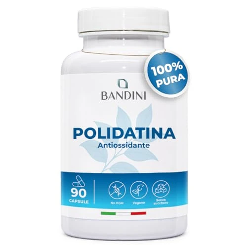 Offerta a tempo: Bandini® Polidatina Pura 100mg Polygonum Cuspidatum – Antiossidante Naturale, Alta Concentrazione, 90 Capsule Vegane e senza OGM - Precursore del resveratrolo - Made in Italy - 5% da 23.90 € a 22.70 €