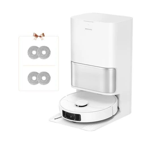 Limitiertes Angebot: DREAME L10s Ultra Gen 3 Set staubsauger mit wischfunktion mit einer Saugkraft von 25.000 Pa, Seitenbürste und Mopp ausfahrbar, selbstreinigende All-in-One-Dockingstation, Steuerung per App und Sprache von 599.00 EUR auf 599.00 EUR (Spare 0%)