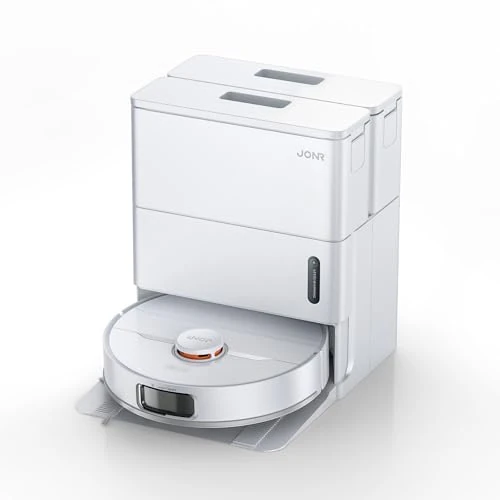 Tijdelijke aanbieding: JONR T5 Pro Gen 2 15000 Pa Robotstofzuiger met dweilfunctie, zuigkracht (upgrade van T5 Pro) met heteluchtdroging, anti-vervilten zijborstel, hindernisvermijding, LiDAR-navigatie, all-in-one dock van 359.98 EUR naar 359.98 EUR (korting 0%)