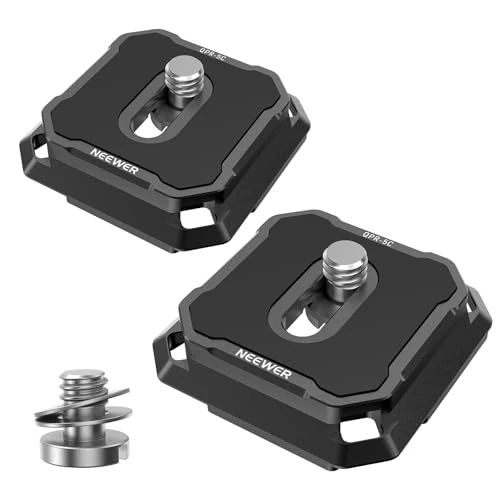Oferta limitada: NEEWER 2 Pack Liberacion Rapida Placa Kit de 21.49 € a 21.49 € (ahorro 0.00%)