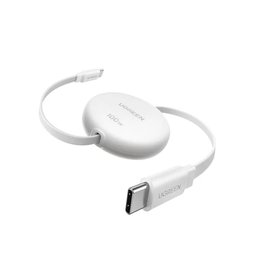 Offerta a tempo: UGREEN Nexode Cavo USB C Retrattile 100W PD Avvolgibile Ricarica Rapida - 20% da 15.99 € a 12.79 €