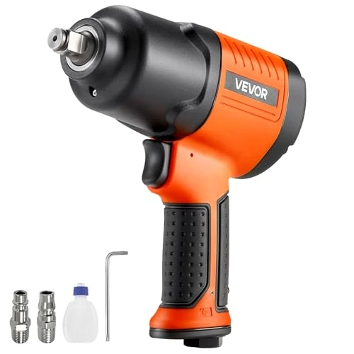Zeitlich begrenztes Angebot: VEVOR Druckluft-Schlagschrauber, 12,7mm Antrieb, bis zu 1490 Nm Rückdrehmoment, 7500 U/min, 4-Gang-Einstellung & pneumatische Druckluftpistole für Autoreparaturen & -wartung von 44.90 € auf 44.90 € (0.00% Rabatt)