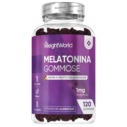 Oferta limitada: Melatonina Gominolas 1mg,120 Unidades Con Vitamina B6 y Sabor Natural a Fruta de la Pasión-Gummies para 4 Meses, Melatonina Contribuye a Reducir el Tiempo para Conciliar el Sueño, Veganas y Sin Gluten de 14.99 € a 14.99 € (ahorro 0.00%)