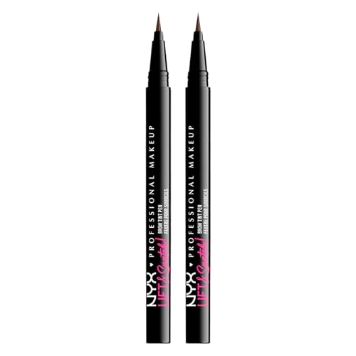 Offerta a tempo: NYX Professional Makeup Lift and Snatch Penna Sopracciglia No-Transfer Lunga Tenuta 16h Effetto Laminazione Tonalità 06 Ash Brown - 2 Matite - 6% da 21.99 € a 20.69 €