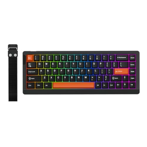 Limited-time offer: EPOMAKER HE68 Lite Hall Effect Gaming Keyboard, 8k Polling & 128K Scan Rate, 0.005mm Adjustable Trigger, 0.125ms Latency, 5-Layer Sound-Dampened, Snap Key, SOCD, A-RGB, Wired, Mac Software (Black Red) from $49.99 to $42.49 (save 15%)