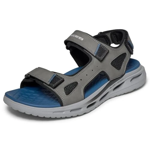 Offre limitée : Skechers Homme Orvan SD, Charcoal Synthetic Nylon, 46 EU de 55.96 € à 41.97 € (25% de remise)