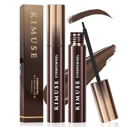 KIMUSE Eyebrow Gel, Long Lasting Eye Brow Tint, Waterproof, Transfer-Proof, Smudge-Proof Brow Gel, 0.17oz