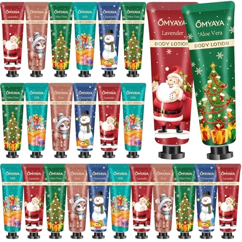 Offerta a tempo: crema corpo 25 pezzi, set regalo da donna, creme corpo profumate 5 fragranze regalo donna, Crema corpos set idratante pelle secca o normale, Calendario regalo di Natale dell'Avvento - 36% da 13.99 € a 8.99 €