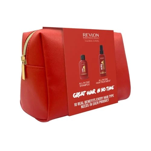 Offerta a tempo: Revlon Professional Set UniqOne Classic Pack: UniqOne Trattamento Capelli Fragranza Classica 150ml + Shampoo 100ml - 32% da 18.90 € a 12.90 €