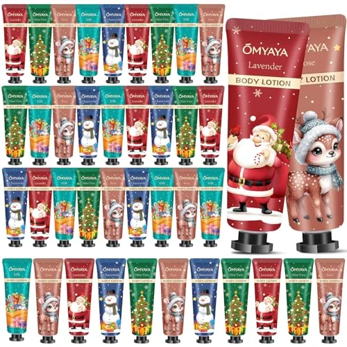 Oferta ograniczona: Balsam do ciała, zestaw prezentowy, nawilżający balsam do ciała, kalendarz adwentowy 2025, zestaw 40, małe życzenia bożonarodzeniowe, perfumowany krem nawilżający do suchej, popękanej skóry, prezent z 16.00 EUR na 16.00 EUR (znizka 0%)