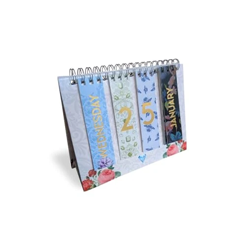 Offerta a tempo: Pigna x Bridgerton,Calendario perpetuo da tavolo,confezione in scatola da 1 pezzo - 16% da 9.90 € a 8.30 €