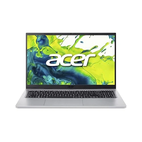Offerta a tempo: Acer Aspire Go 15 (AG15-72P-52M0) Computer portatile, schermo IPS FHD 15,6", Intel Core 5 120U, 16 GB di RAM, SSD 512 GB, scheda grafica Intel, Windows 11, tastiera QWERTY, argento - 0.00% da 651.08 € a 651.08 €