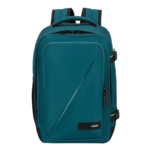 Limited offer: American Tourister Take2Cabin - easyJet Cabin Bag, Hand Luggage, M Airplane Backpack, Underseat, Blue (Port Blue), 40 x 25 x 20 cm (Wheeled), Ryanair Cabin Bag on Wheels from 49.90 EUR to 33.09 EUR (save 34%)