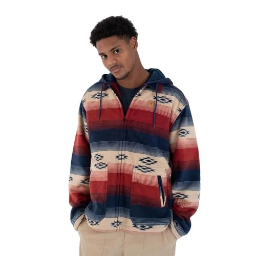 Offerta a tempo: Hurley Felpa con Cappuccio Uomo - Easy Rider Sherpa - 43% da 99.95 € a 56.99 €