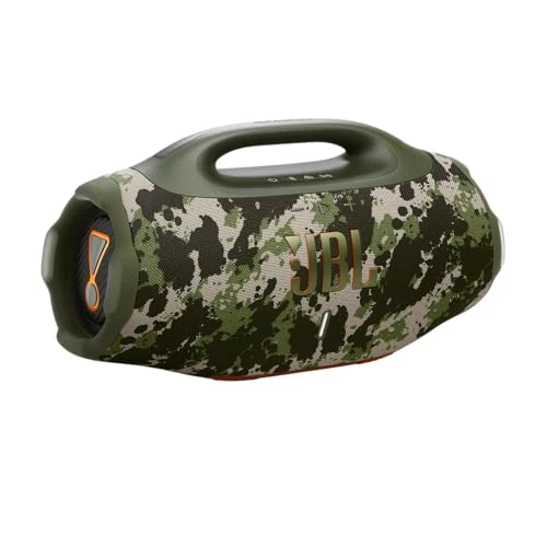 Offerta a tempo: JBL Boombox 4, Speaker Bluetooth Portatile, JBL Pro Sound con AI Sound Boost, IP68 Resistente ad Acqua e Polvere, Fino a 34 Ore di Autonomia, Auracast Multi-Speaker, Doppio Bass Boost, Camouflage - 13% da 499.99 € a 434.99 €