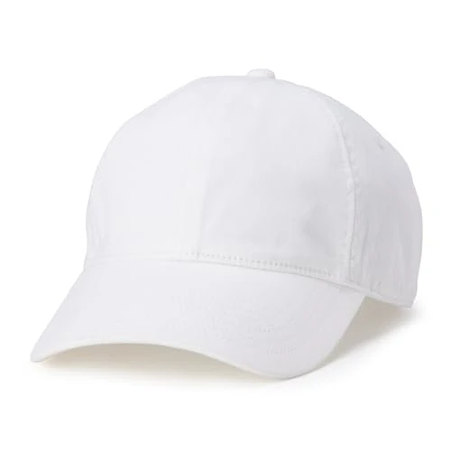 Offerta a tempo: Amazon Essentials Berretto da Baseball in Cotone Lavato Uomo, Bianco, Taglia unica - 19% da 14.30 € a 11.58 €