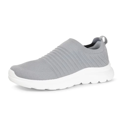 Offerta a tempo: Amazon Essentials Scarpe da Passeggio Slip-on da Uomo, Grigio, 42 - 0.00% da 36.40 € a 36.40 €