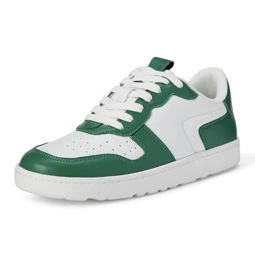 Offre limitée : Amazon Essentials Baskets Basses Femme, Blanc Vert, 38.5 EU de 30.20 € à 30.20 € (0.00% de remise)