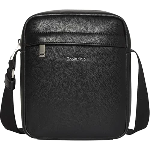 Offerta a tempo: Calvin Klein Men Raised Reporter LV04D3160G Crossover, Black (Black), One Size - 25% da 79.90 € a 59.63 €