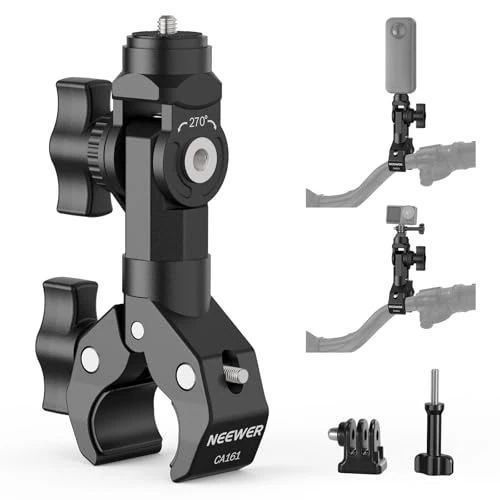 Offerta a tempo: NEEWER Supporto da Manubrio per Moto/Bici Compatibile con Insta360 e GoPro - 0.00% da 33.49 € a 33.49 €