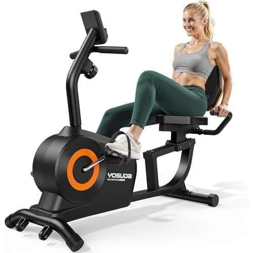 Limited-time offer: YOSUDA Recumbent Exercise Bike for Home, 16-Level Resistance, 350LB Capacity, Quiet Recumbent Bike, Adjust Seat,Quick Installation, LCD Monitor & Pulse Sensors, Recumbent Exercise Bike for Seniors from 182.99 £ to 182.99 £ (save 0.00%)