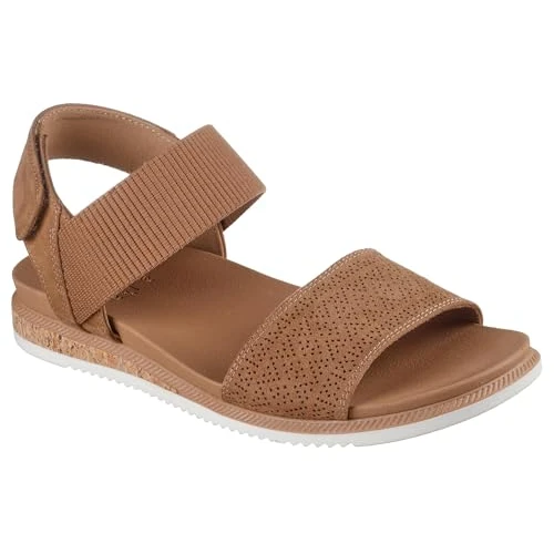 Offerta a tempo: Skechers Desert Kiss - Sandali Bassi Bassi da Donna, Colore Castagna, Taglia 39 - 35% da 44.95 € a 29.20 €
