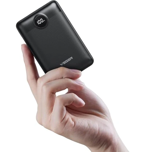 VEGER Power Bank 20.000 mAh, 22,5 W snellader PD3.0 QC4.0, ingang en uitgangen USB C draagbare powerbank LED-display compatibel met iPhone 14/13/12 iPad Android Huawei Xiaomi tablet enz