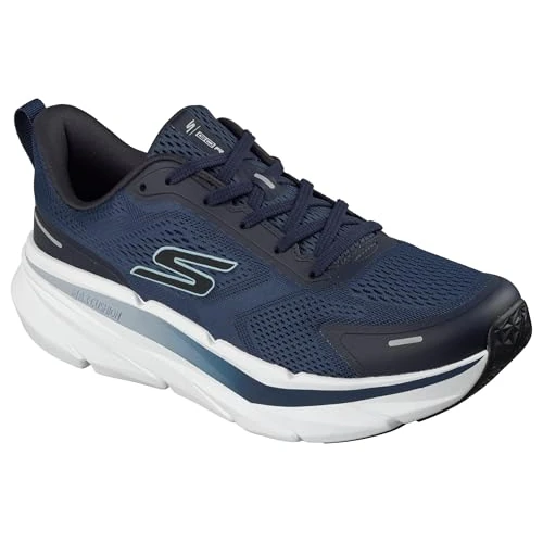 Zeitlich begrenztes Angebot: Skechers Herren Max Cushioning Premier 3 Turnschuhe, Navy Textile/Synthetic, 43 EU von 110.00 € auf 110.00 € (0.00% Rabatt)