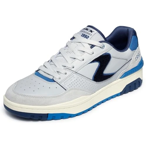 Offerta a tempo: Skechers Sneakers retrò S-1992 da Uomo - Tomaia in Pelle, Pelle Scamosciata e Mesh - 0.00% da 79.95 € a 79.95 €