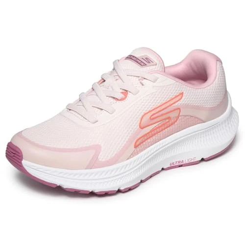Offerta a tempo: Skechers Donna Go Run Consistent 2.0 Lace Up Slip-in ALLENATRICE, Pink, 38 EU - 5% da 71.96 € a 68.31 €