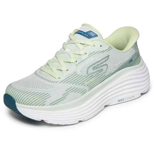 Offre limitée : Skechers Femme Max Cushioning Endeavour Slip-in ENTRAINEUSE, Green, 40 EU de 109.95 € à 92.62 € (16% de remise)