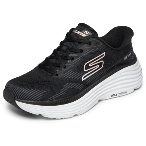 Zeitlich begrenztes Angebot: Skechers Damen Max Cushioning Endeavour Sneaker, Schwarz Weiß, 40 EU von 96.49 € auf 96.49 € (0.00% Rabatt)