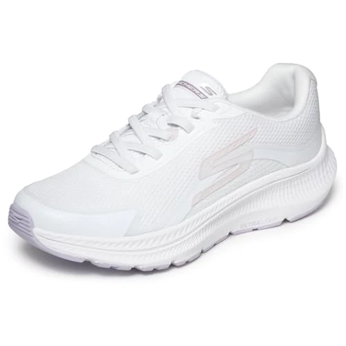 Offerta a tempo: Skechers Go Run CONSISTENT 2.0 - Sneaker da Donna, Colore: Bianco Lavanda, Taglia 40 - 40% da 74.95 € a 44.97 €