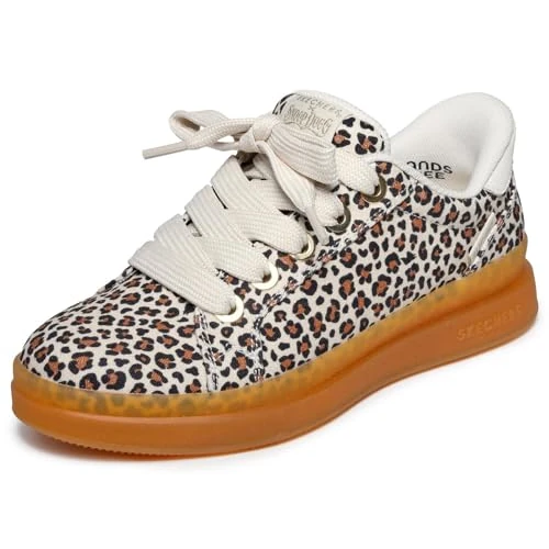 Limited-time offer: Skechers Women's Courtside Nature Girlz Trainers, Natural, 8 UK from 79.00 £ to 43.23 £ (save 45%)