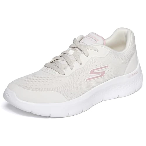 Offerta a tempo: Skechers Go Walk Flex Serenity - Sneaker da Donna, Colore Rosa Naturale, Taglia 38 - 47% da 74.95 € a 39.99 €