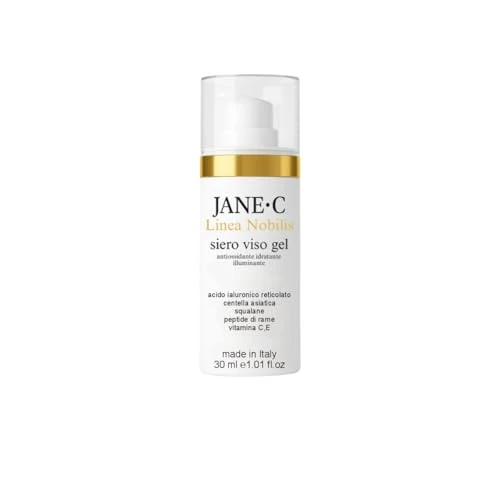 Offre limitée : JANE·C Ligne Nobilis,Sérum Visage Gel Anti-Âge Rééquilibrant, Inspiré de la K-Beauty et Perfectionné en Italie,Peptides de Cuivre, Centella Asiatica,Antioxydant & Séborégulateur–Made in Italy, 30 ml de 55.76 € à 55.76 € (0.00% de remise)