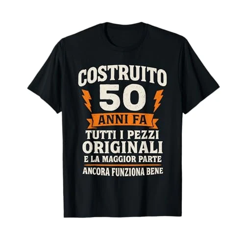 Divertente Frase 50 Compleanno Regalo Anni 50 Uomo Maglietta