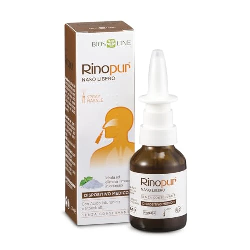 BIOS LINE Rinopur Naso Libero Spray 20ml CE DDM 93/42 (Nuova formulazione)