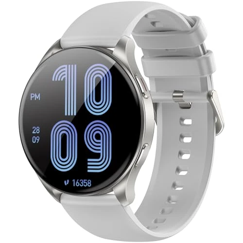 Offre limitée : Blackview Montre Connectée Smartwatch Hommes Femmes - Écran AMOLED 1.43", Appels Téléphoniques Directs, Moniteur Fréquence Cardiaque 24/7 et Sommeil, Compatible Android iOS, Montre Sport Étanche IP68 de 59.99 € à 59.99 € (0.00% de remise)